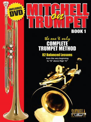 Book cover for Mitchell On Trumpet Book 1 Book/Dvd