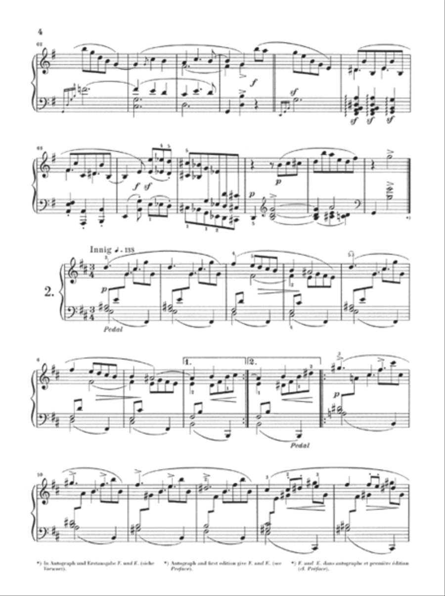 Davidsbündlertänze Op. 6 Piano Solo scores gallery preview page 4