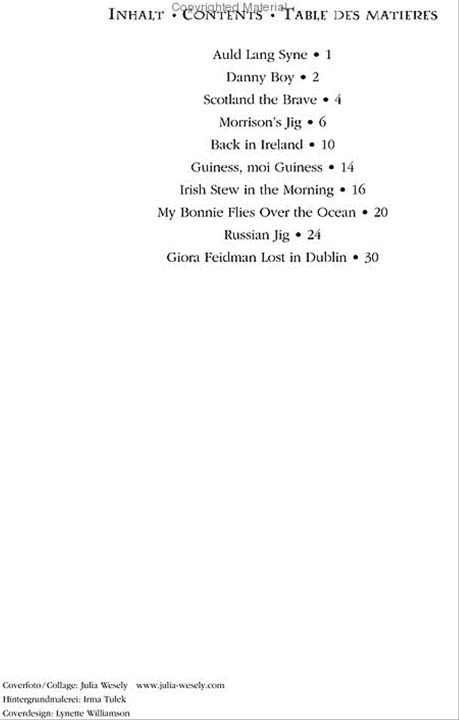 Celtic Violin Duets String Duet scores gallery preview page 2