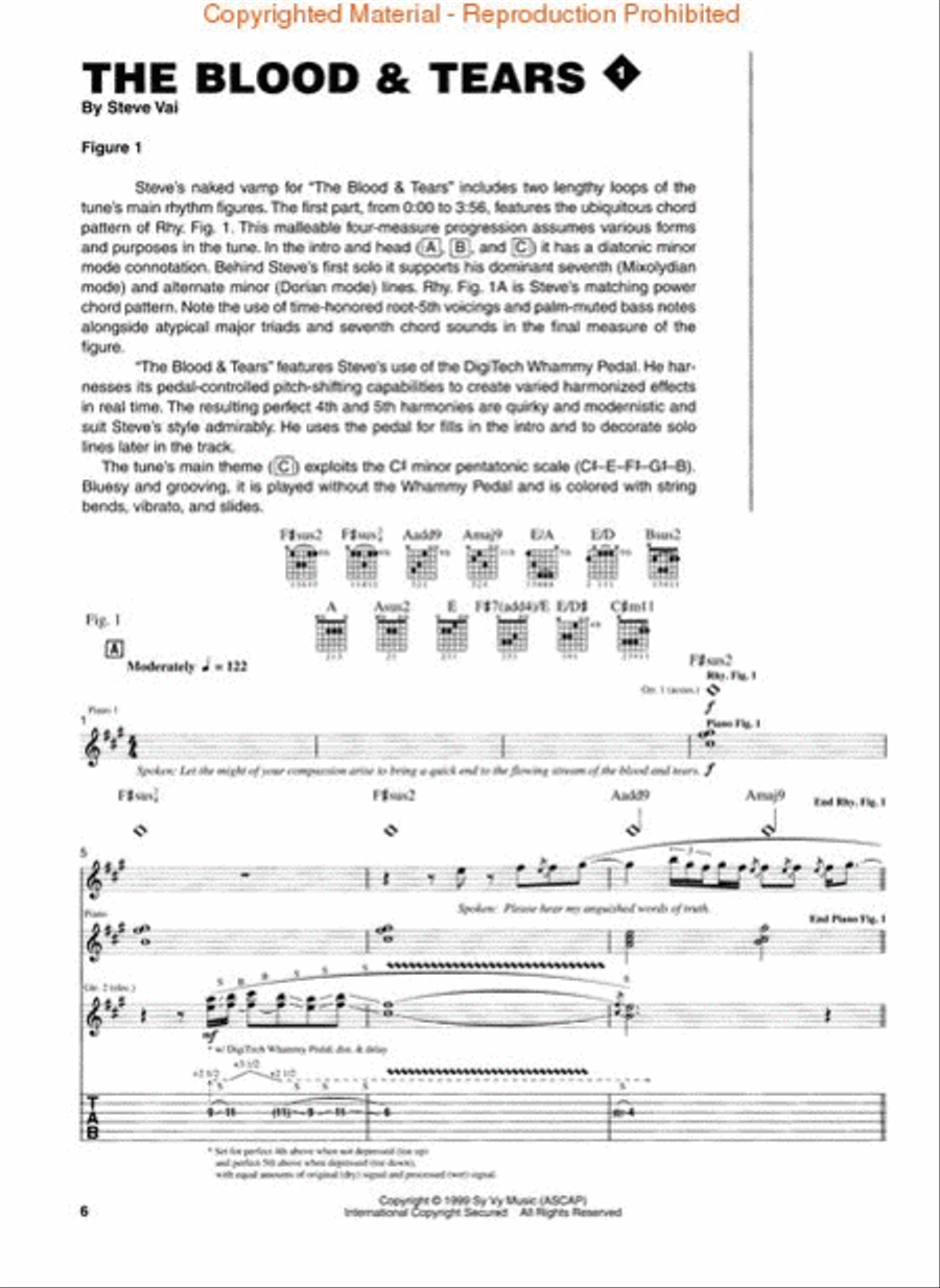 Steve Vai - The Ultra Zone: Naked Vamps Electric Guitar scores gallery preview page 2