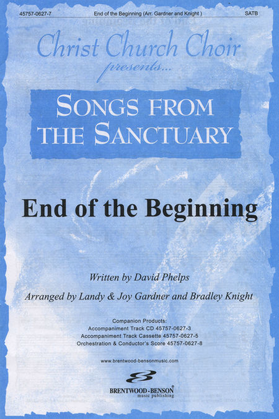 End Of The Beginning (Split Track Accompaniment CD)