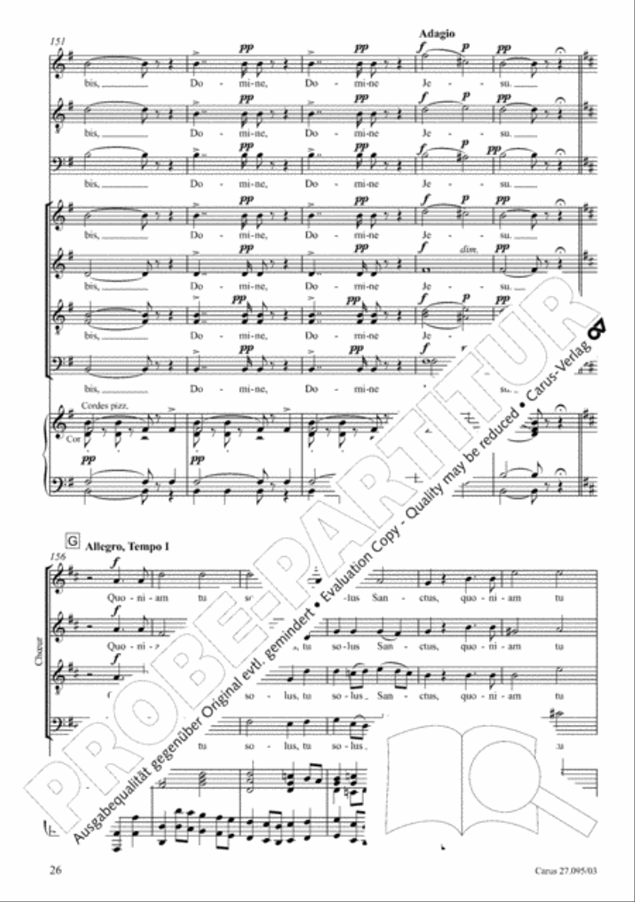Messe solennelle de sainte Cecile Messe solennelle de sainte Cecile STB scores gallery preview page 27