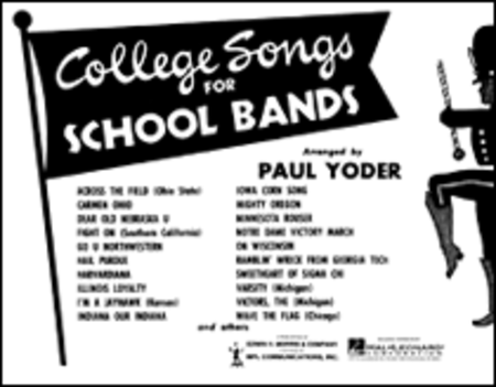 College Songs for School Bands - 2nd Bb Cornet (Marching Band)