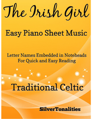 Book cover for Irish Girl Easy Piano Sheet Music