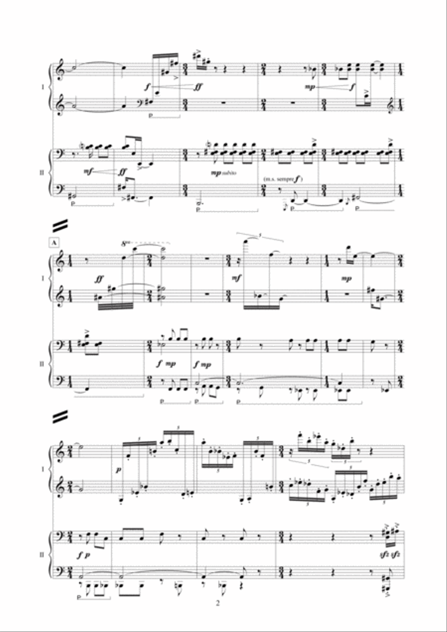 Umberto Bombardelli: SINTANGO (ES 804) 1 Piano, 4-Hands scores gallery preview page 6