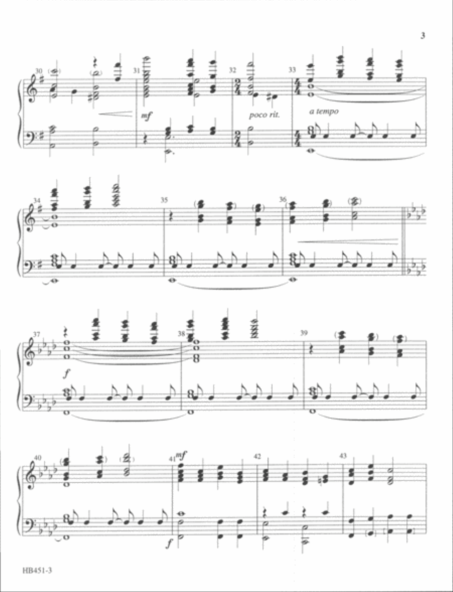 Ah, Holy Jesus 5-Octaves scores gallery preview page 4