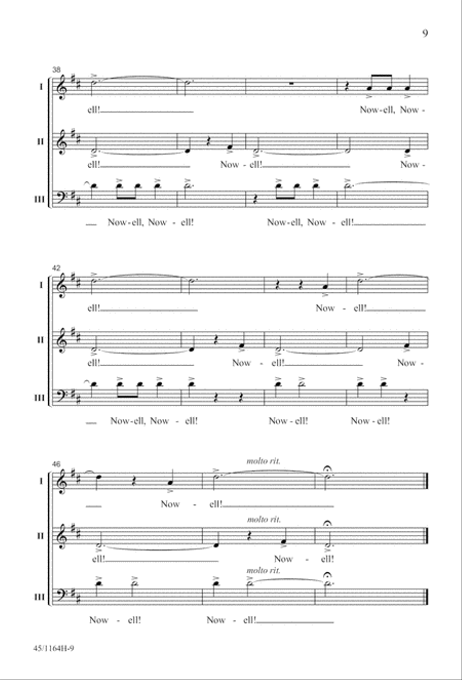 A-Caroling We Go! 3-Part scores gallery preview page 9