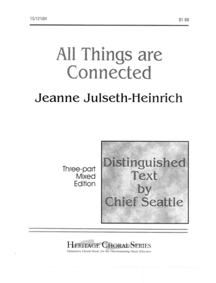 Book cover for All Things Are Connected