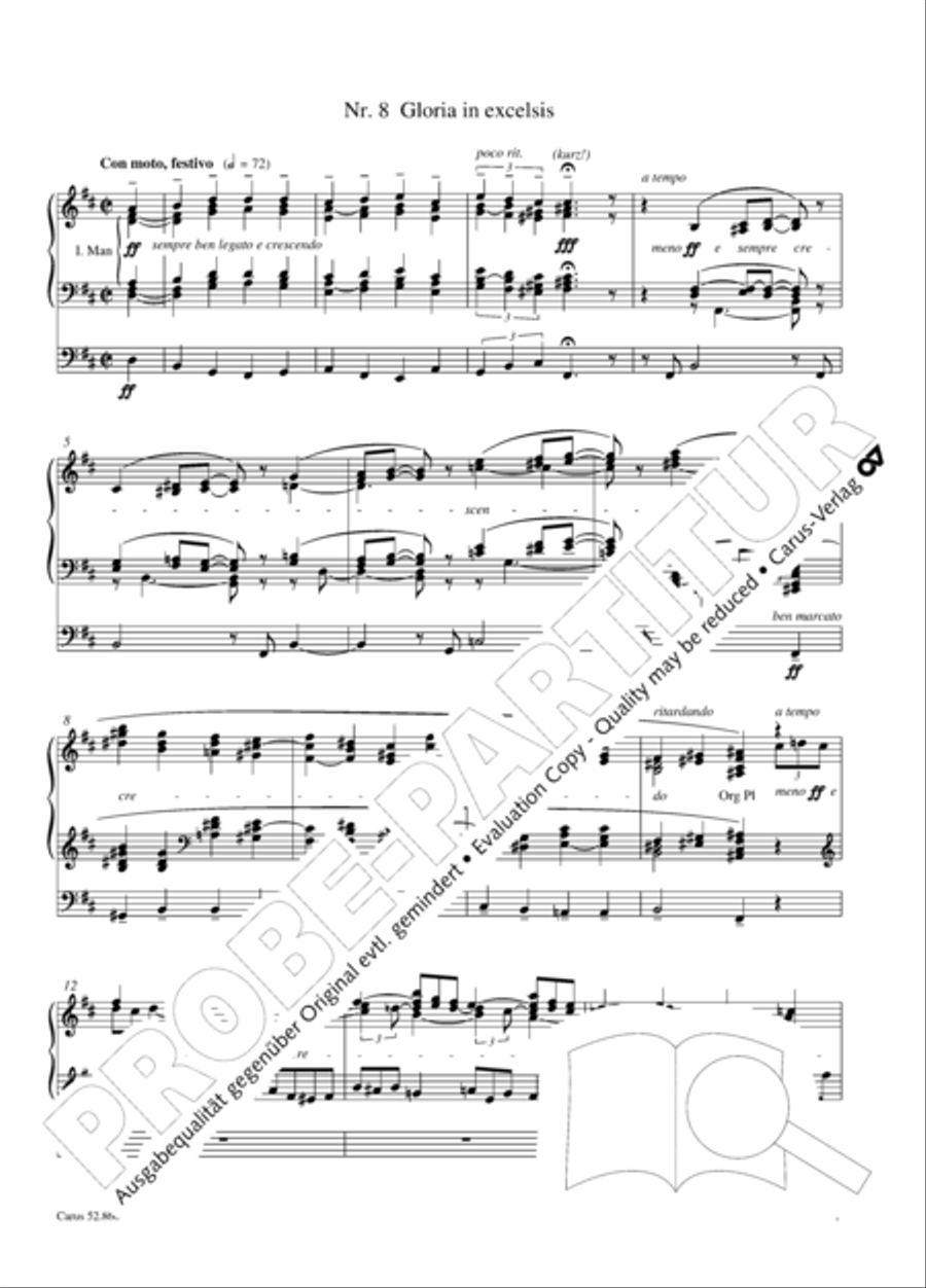 12 Stucke, Op. 59 Heft 2 12 Stucke, Op. 59 Heft 2 Organ Solo scores gallery preview page 7