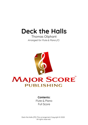 Book cover for Deck the Halls | Flute & Piano (F)