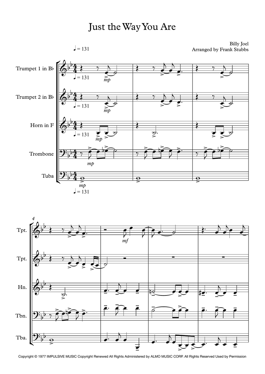 Just The Way You Are