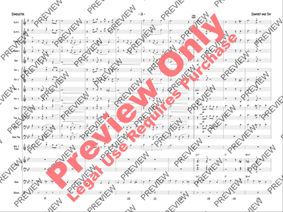 Comfort and Joy Comfort and Joy Jazz Ensemble scores gallery preview page 16