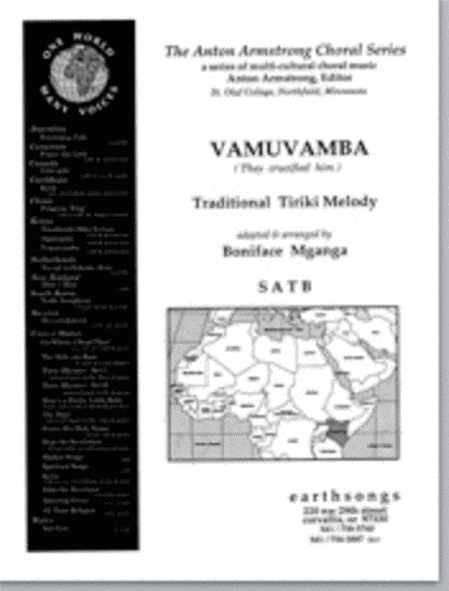 vamuvamba 4-Part scores gallery preview page 1