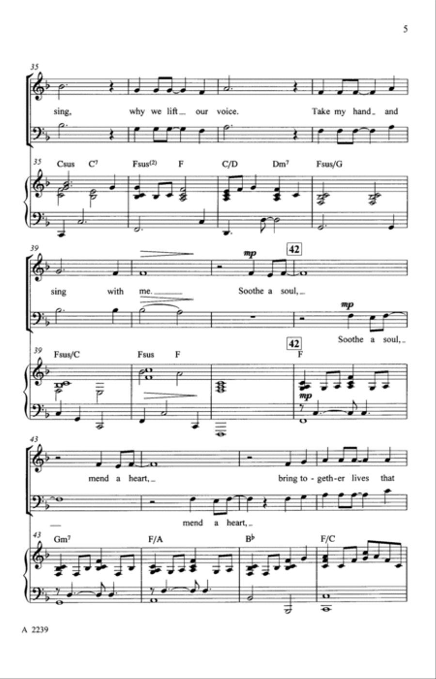 Why We Sing 4-Part scores gallery preview page 4