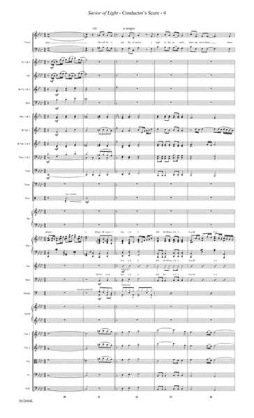 Child of Hope - Orchestral Score and Parts