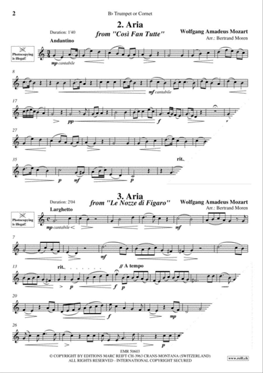 20 Slow Melodies Volume 1 Cornet scores gallery preview page 4