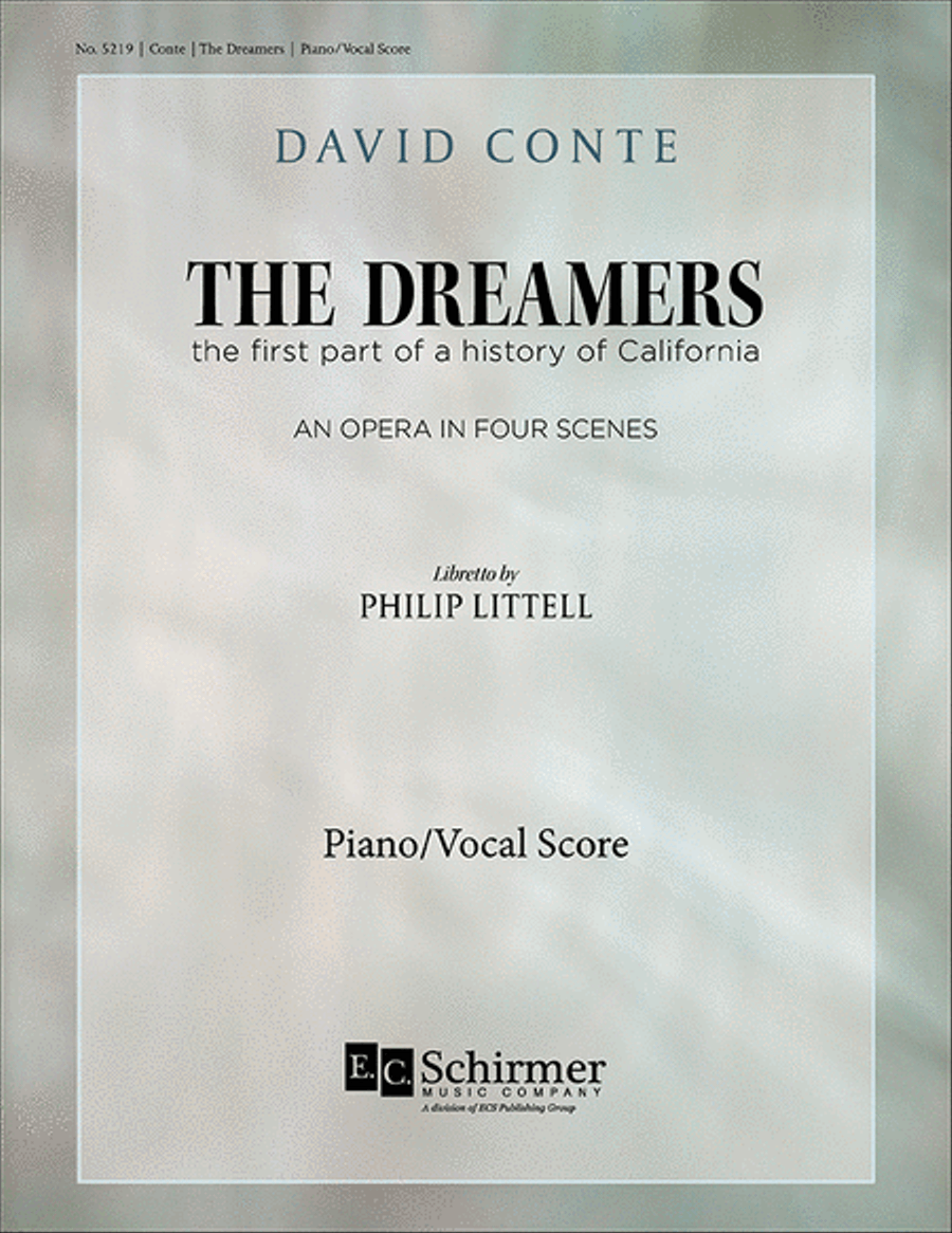 The Dreamers Piano, Vocal scores gallery preview page 1