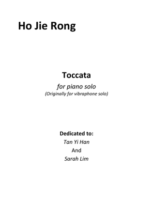 Toccata (for piano solo)