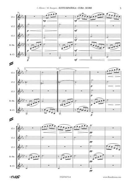 Suite Espanola, Opus 47 - 8: Cuba (Capricho) image number null