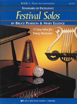 Book cover for Standard of Excellence: Festival Solos Book 2 - Piano Accompaniment