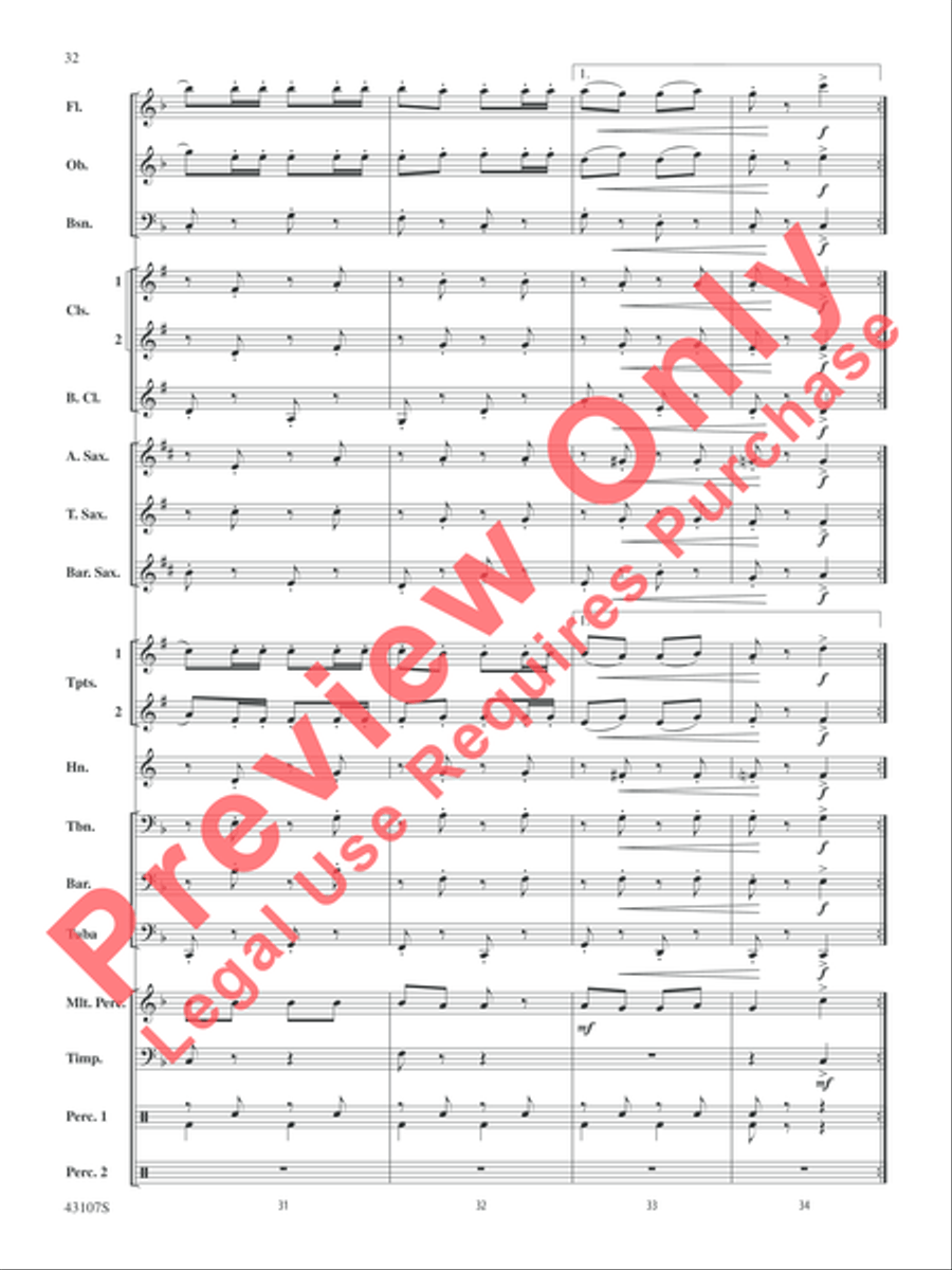 Happy Holidays---Vol. 2 Happy Holidays---Vol. 2 Concert Band scores gallery preview page 26