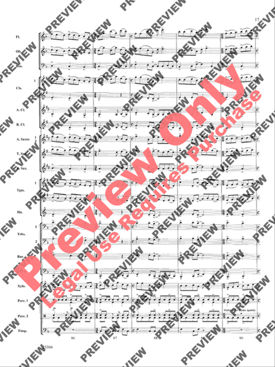 Ciudad de Festivales Ciudad de Festivales Concert Band scores gallery preview page 18