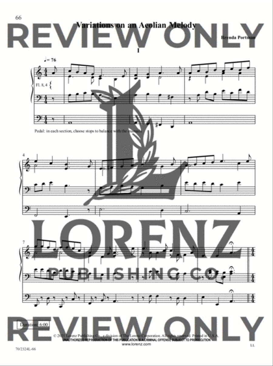 The Sacred Organ Library, Vol. 10 Organ Solo scores gallery preview page 15