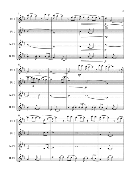 Fields Of Gold by Sting Flute - Digital Sheet Music