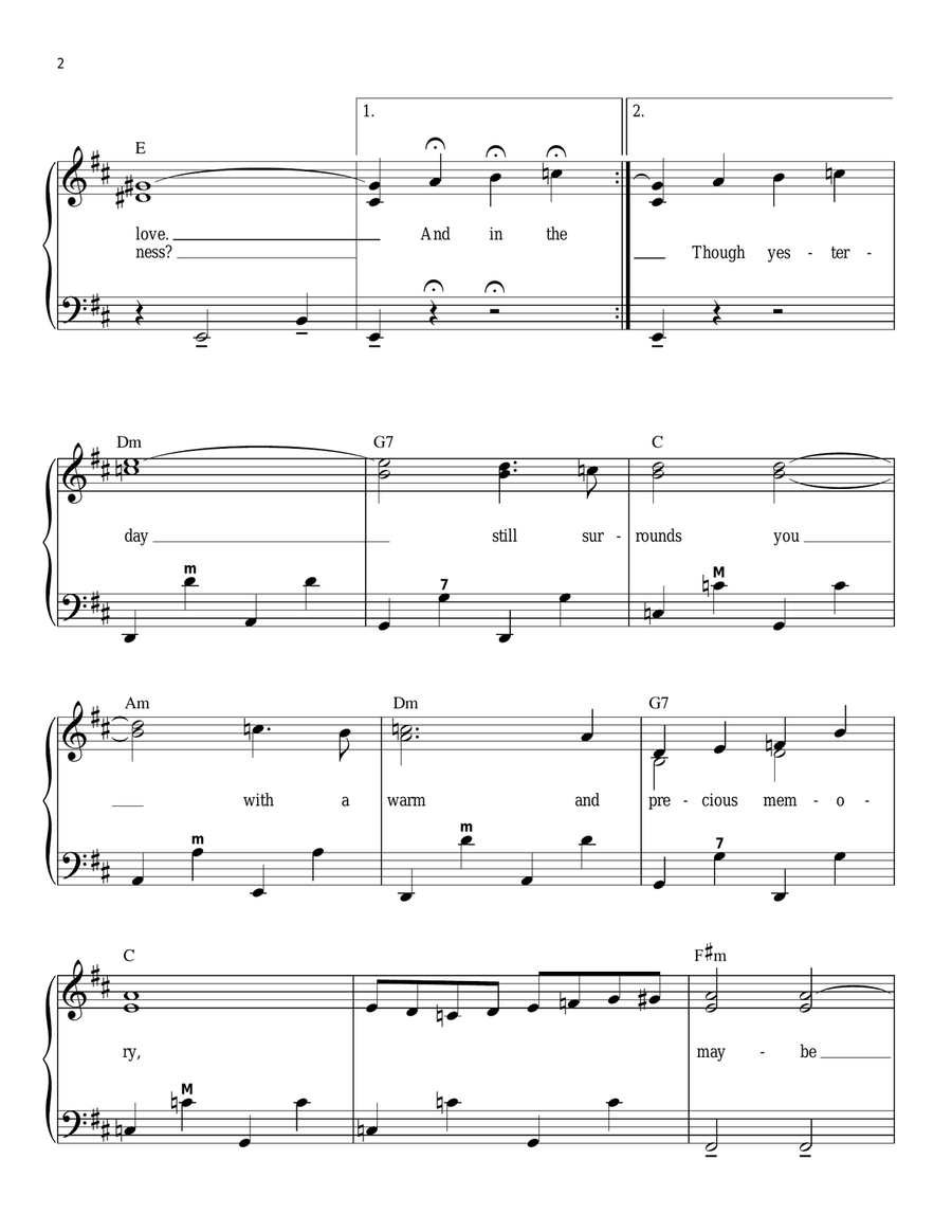 A Man And A Woman (Un Homme Et Une Femme) (arr. Gary Meisner) Accordion scores gallery preview page 2