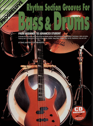 Book cover for Progressive Rhythm Sec Grooves Bass/Dr (Book/CD)