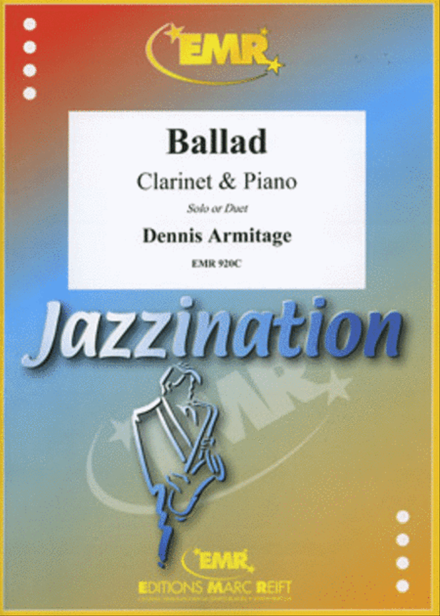Ballad Clarinet Duet scores gallery preview page 1