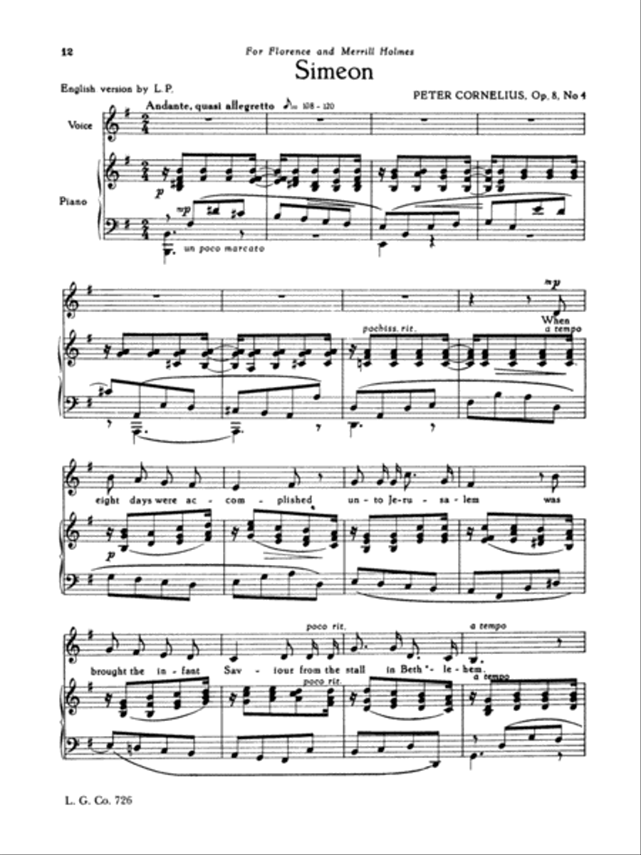 Solos for the Church Year Medium-Low Voice scores gallery preview page 5