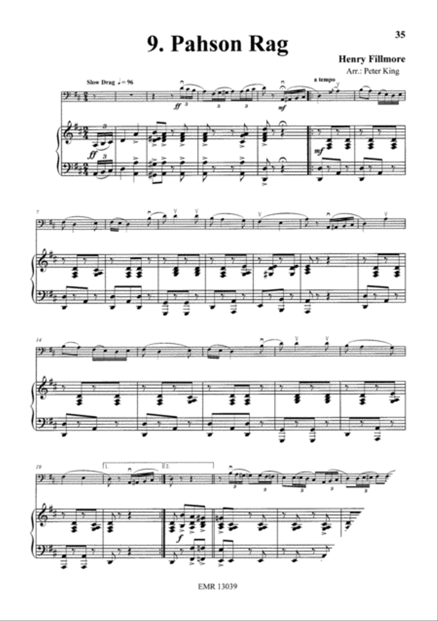 15 Rags 15 Rags Piano Accompaniment scores gallery preview page 11