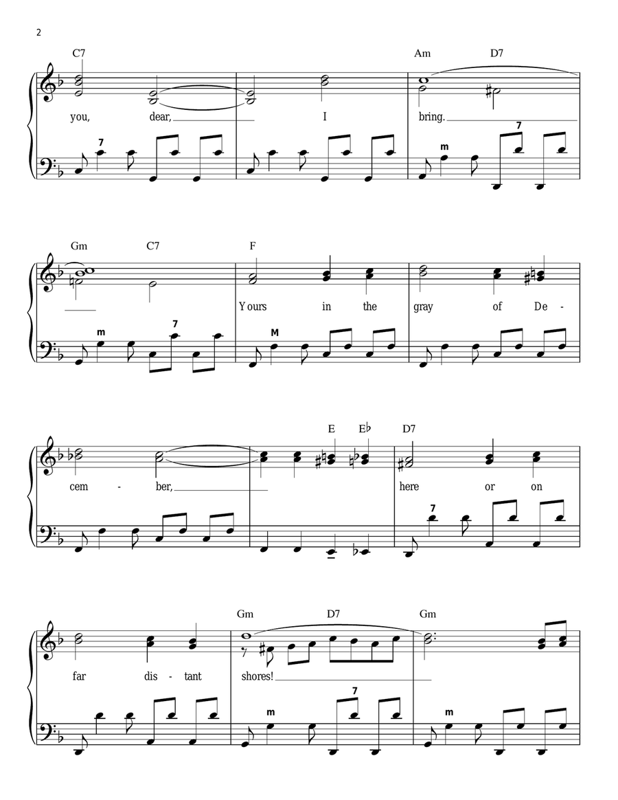 Yours (Cuando Se Quiere De Veras) Accordion scores gallery preview page 2