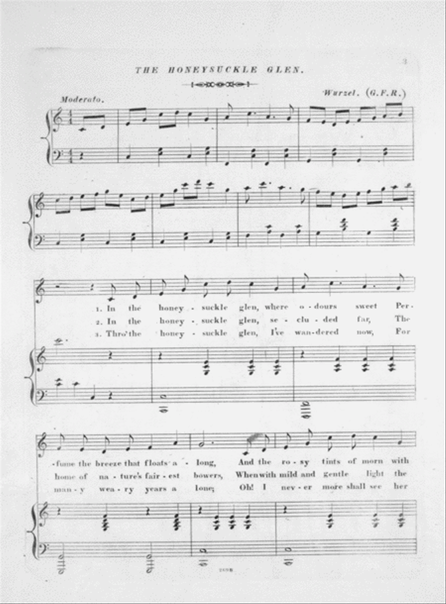 The Honeysuckle Glen 4-Part scores gallery preview page 2