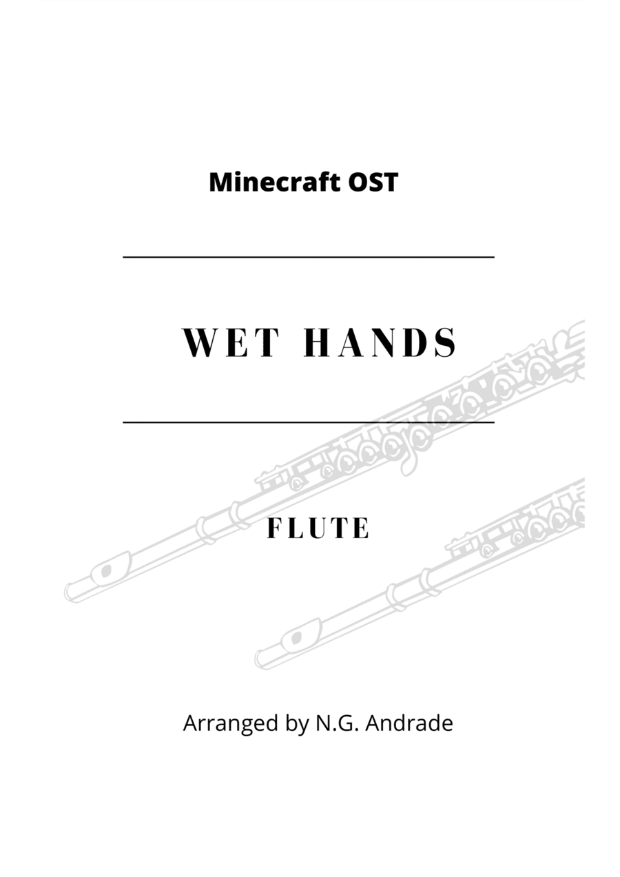 Wet Hands Flute Solo scores gallery preview page 1