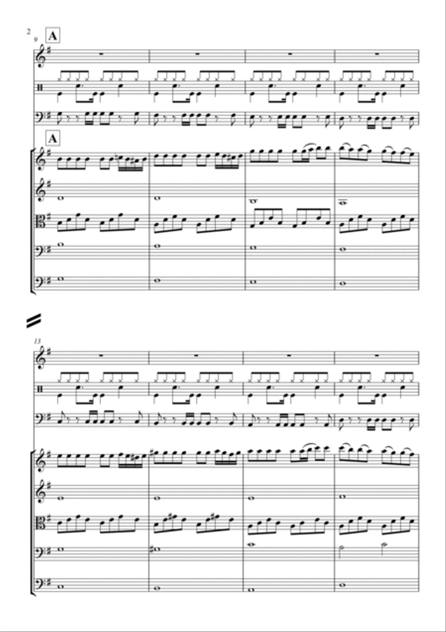 Capriccio Veneziano Full Orchestra scores gallery preview page 2