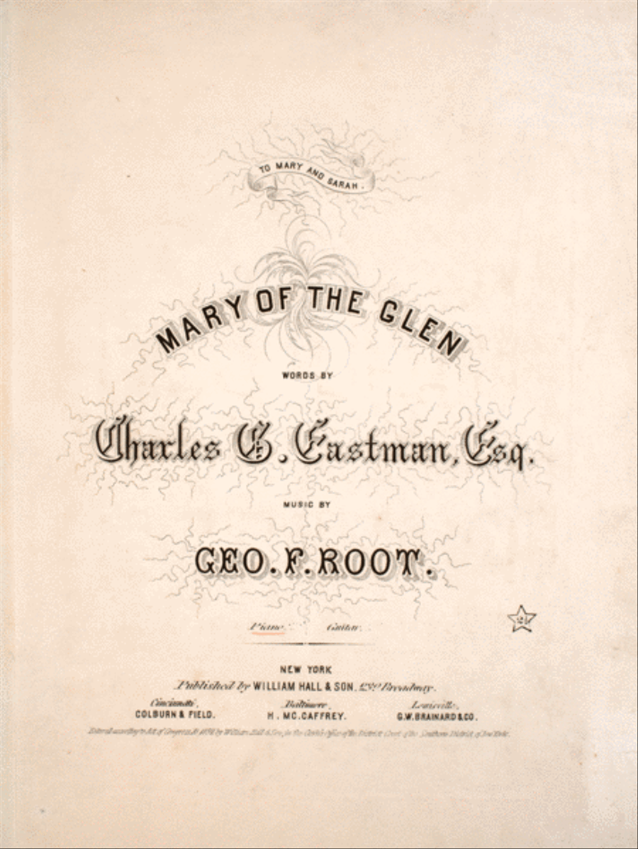 Mary of the Glen Voice scores gallery preview page 1