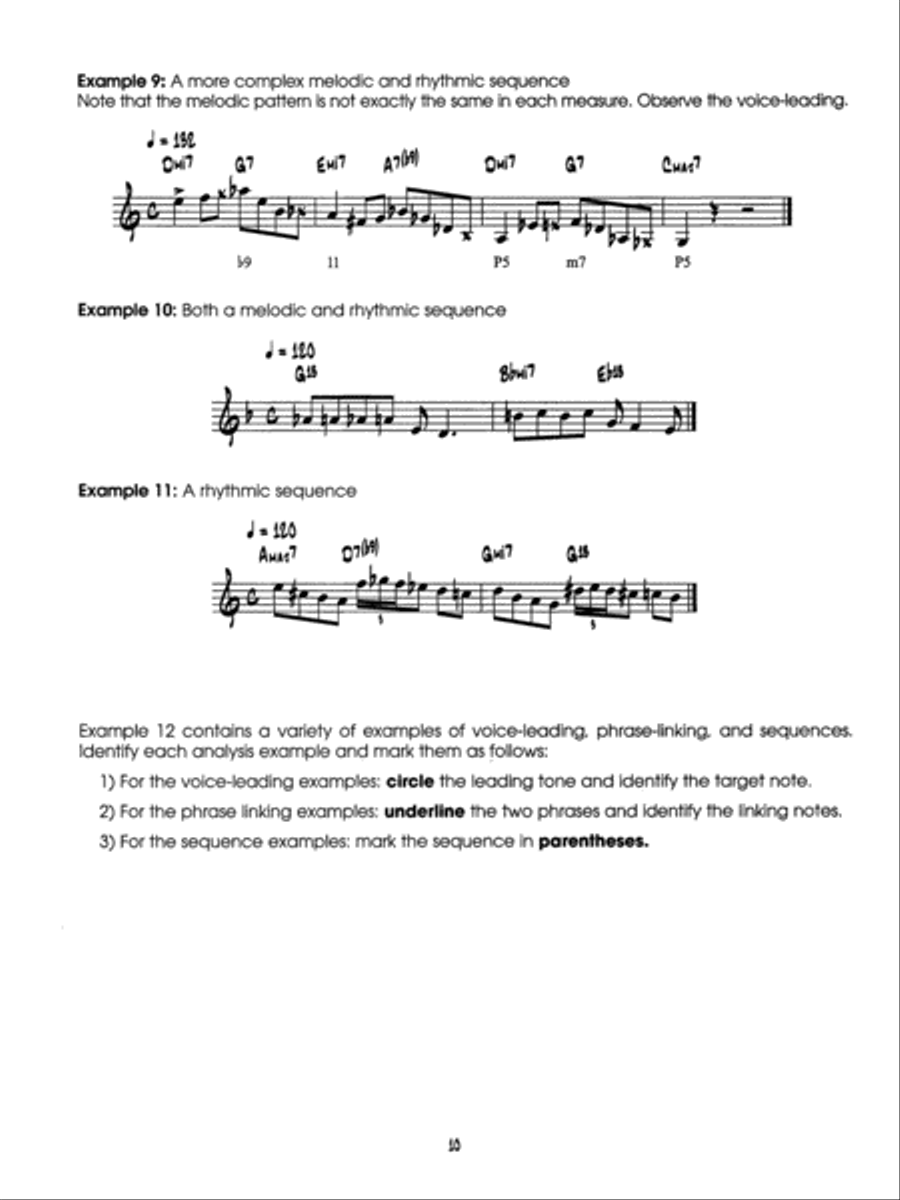 Jazz Etudes for Piano Piano Method scores gallery preview page 22