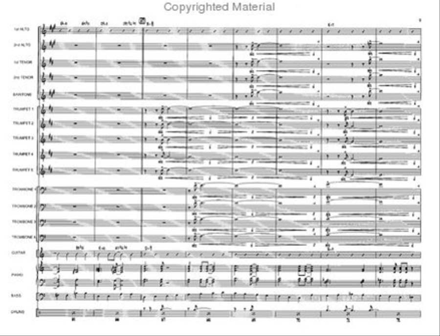 Northern Encounter Jazz Ensemble scores gallery preview page 10