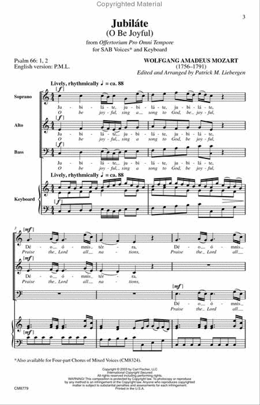 Jubiláte Jubiláte 3-Part scores gallery preview page 2