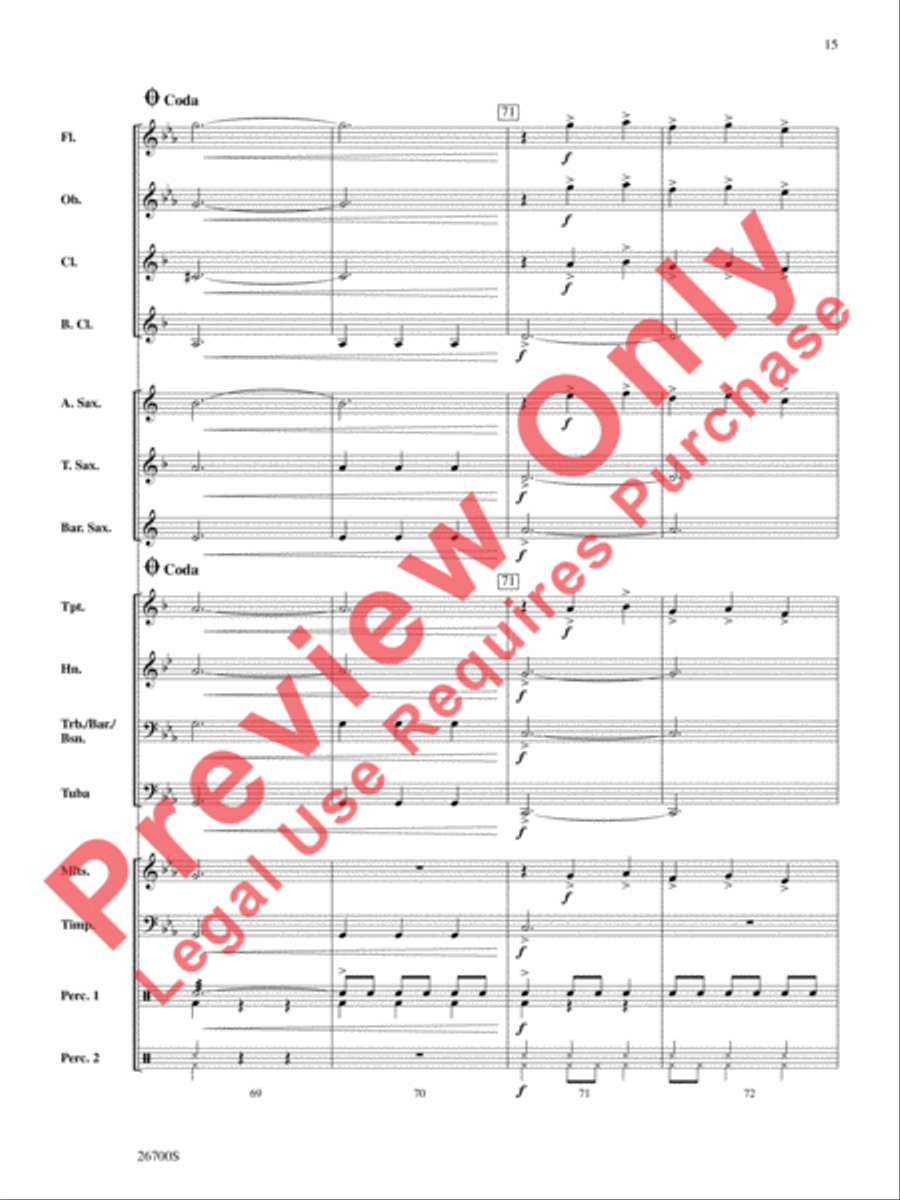 Asturias Asturias Concert Band scores gallery preview page 16