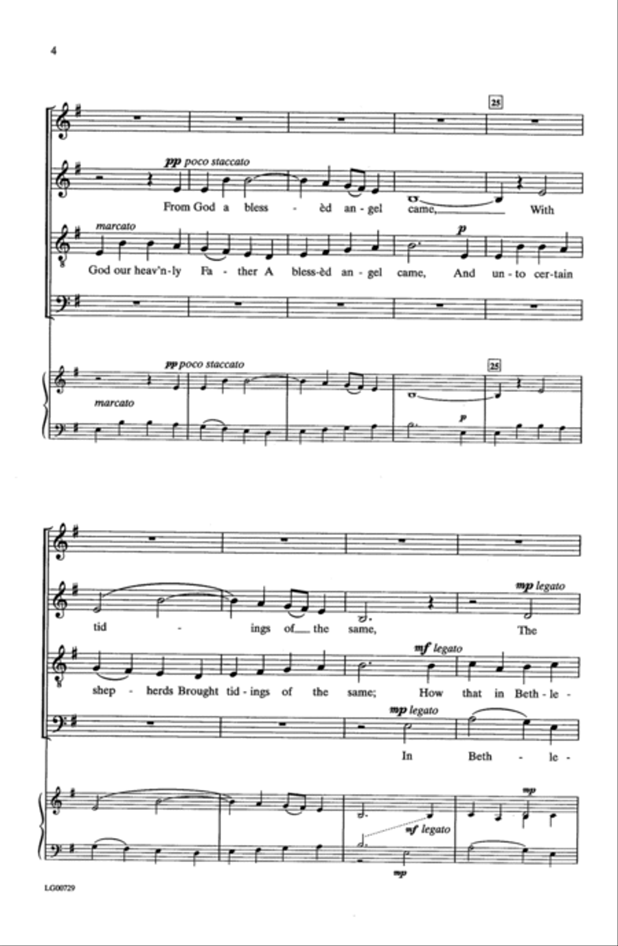 God Rest You Merry, Gentlemen 4-Part scores gallery preview page 11
