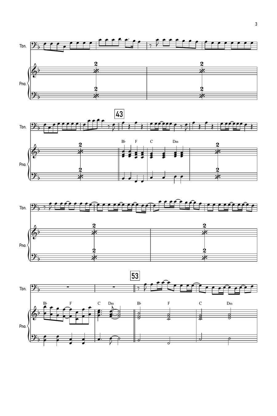 Anti-hero Piano scores gallery preview page 3