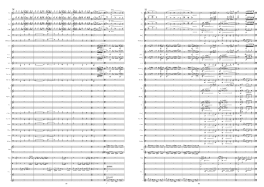Symphony No. 2: States Of Mind, Opus 87 Concert Band scores gallery preview page 26