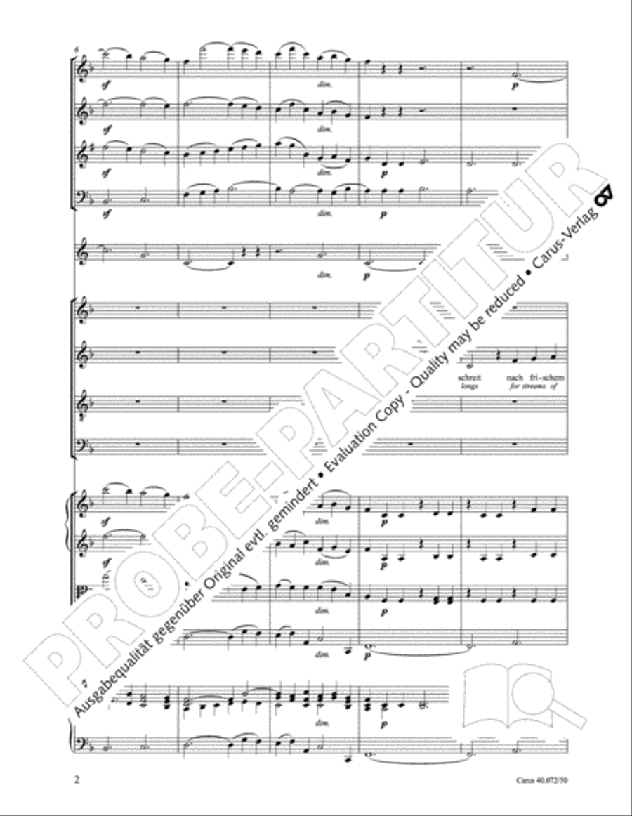 Psalm 42 4-Part scores gallery preview page 7