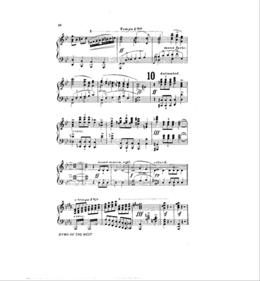 Hymn of the West Concert Band scores gallery preview page 13