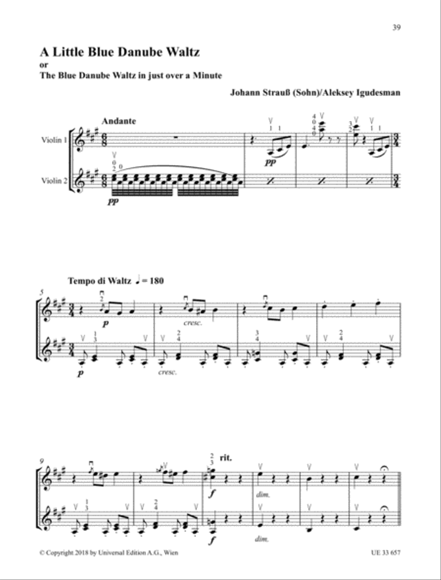 Waltz & More Violin scores gallery preview page 11