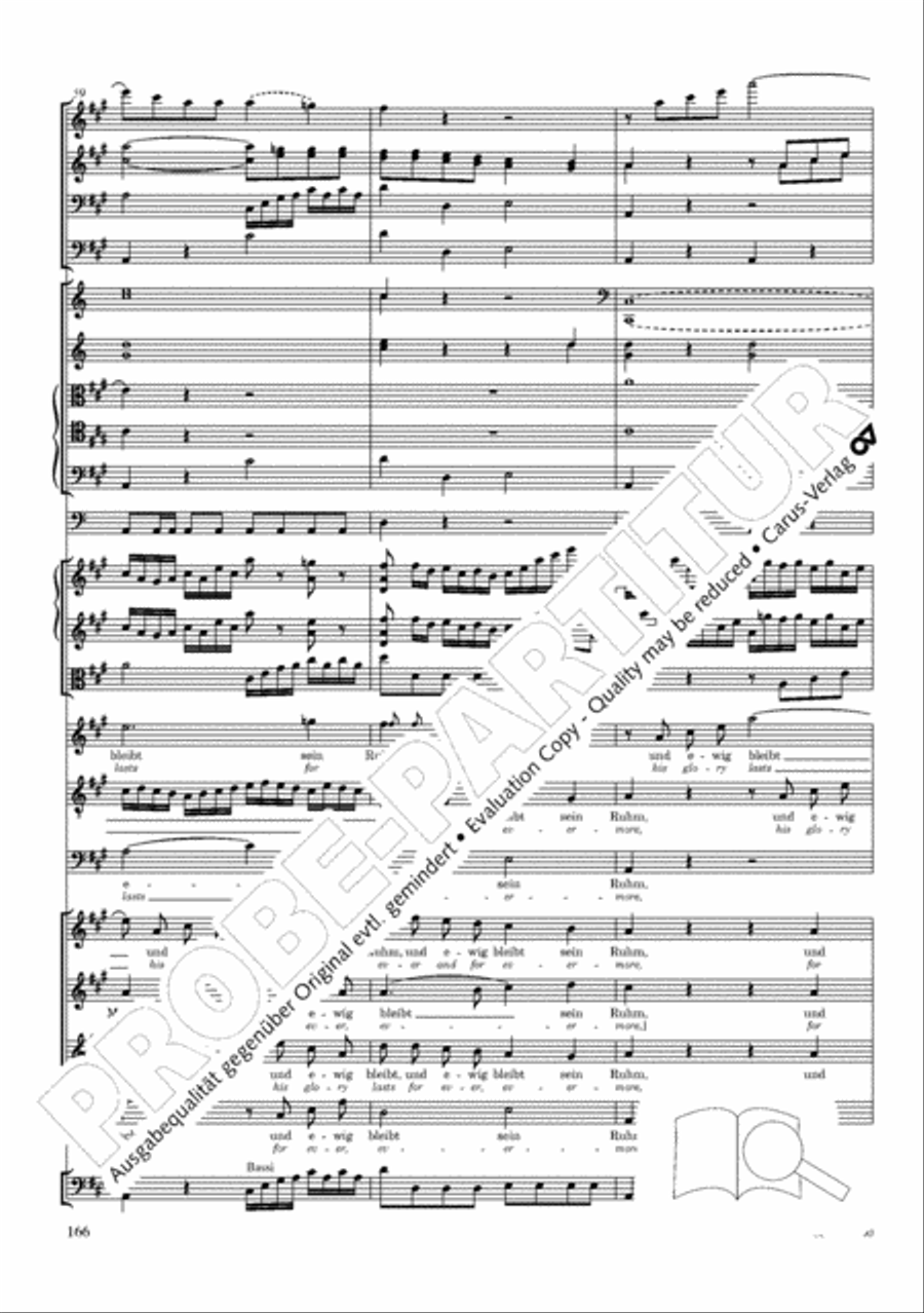 The Creation (Die Schopfung) 4-Part scores gallery preview page 186