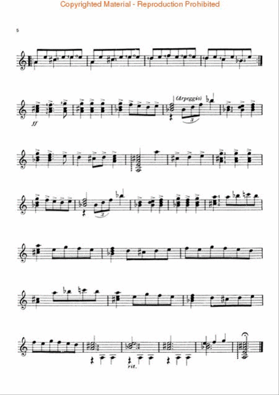 Malaguena Malaguena Acoustic Guitar scores gallery preview page 3
